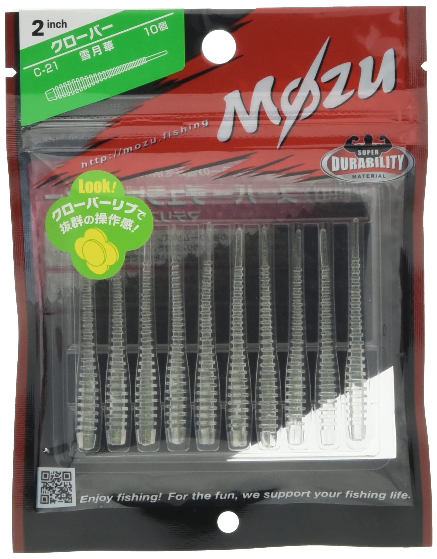 Amazon | 三蔵工業(Mozu) クローバー 2．0インチ C-21 雪月華