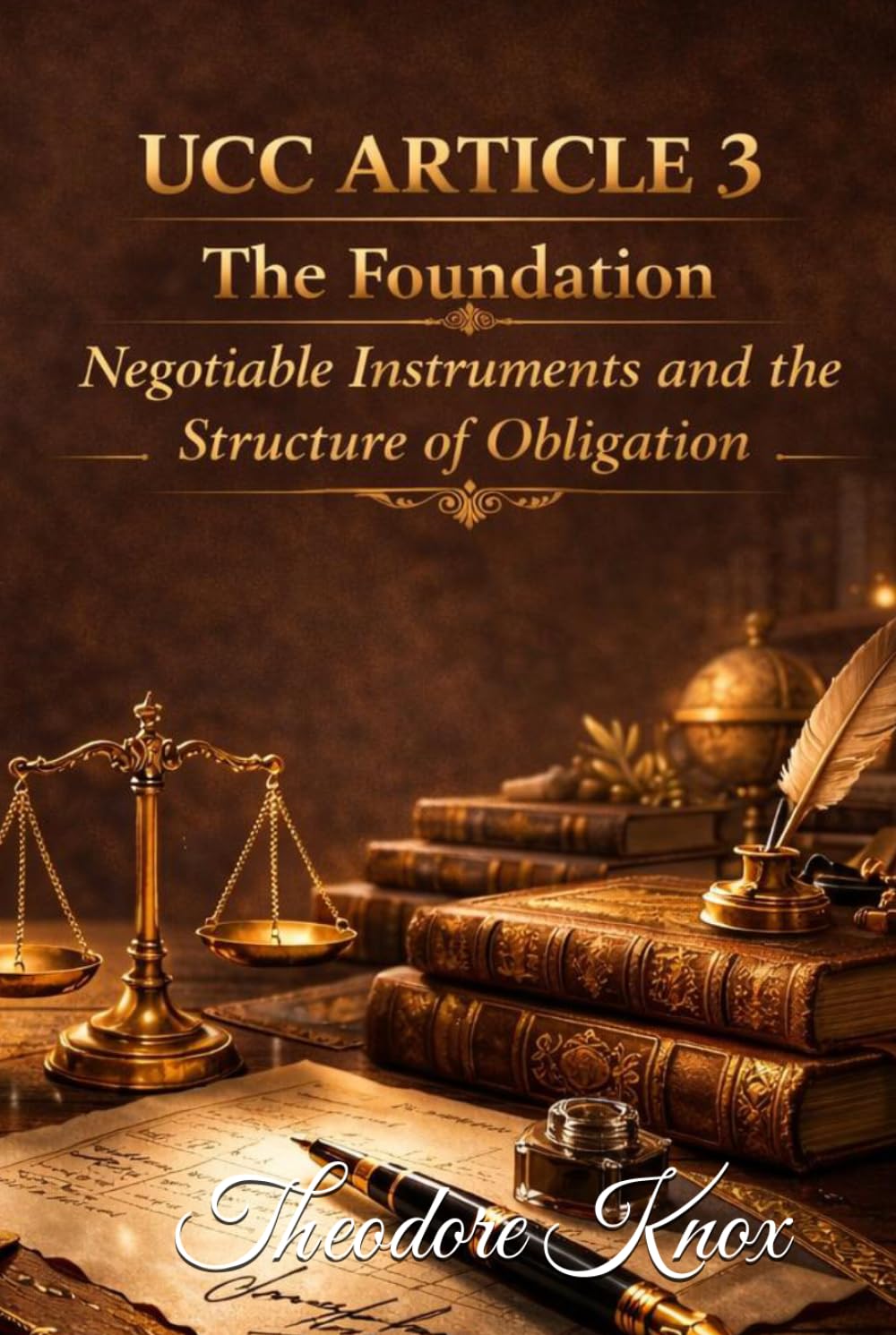 UCC Article 3 — The Foundation: Negotiable Instruments and the Structure of Obligation (The Hidden Law of Commerce)