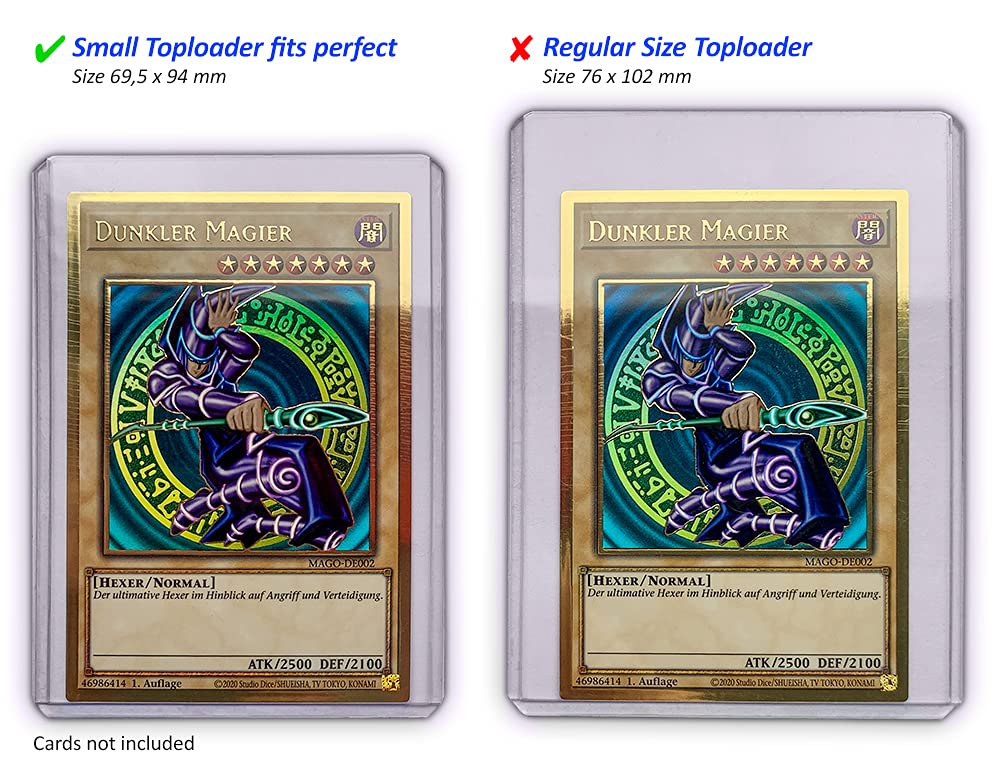 1200 Bustine Protettive Opache Per Carte Da Gioco (12 Colori) - Toploader 66x91mm Per MTG, Yu-Gi-Oh!, Pokémon - 2