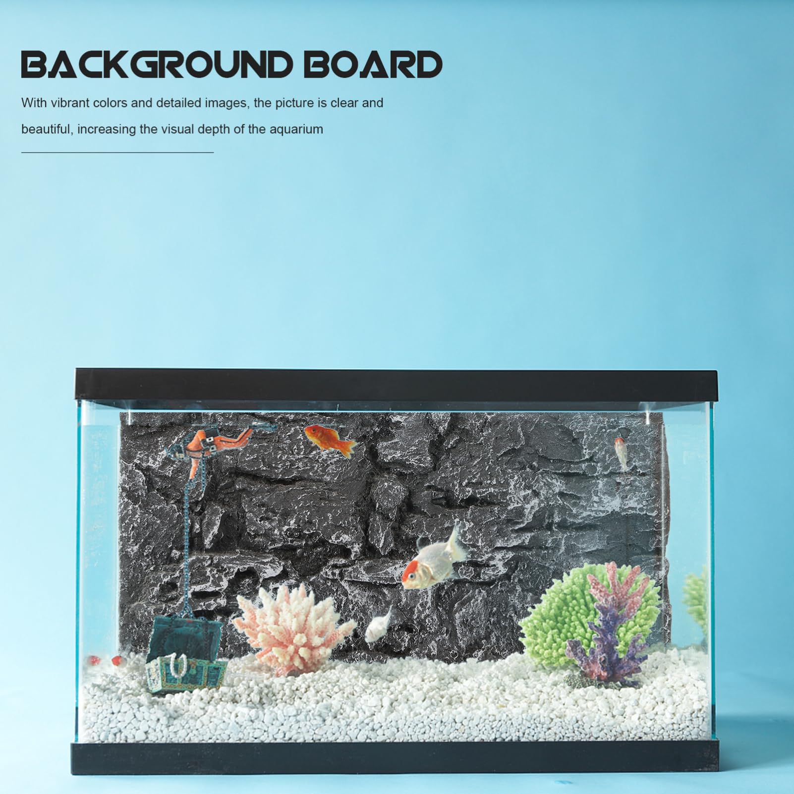Didiseaon Corteza De Corcho para Belenes 10 Piezas Losa De De Fondo Reptiloil Fondos De Acuario Fondo del Acuario Decoraciones De Peceras Fondo De De Reptil Fondo De Terrario Se Aferra 3D PU Tanque