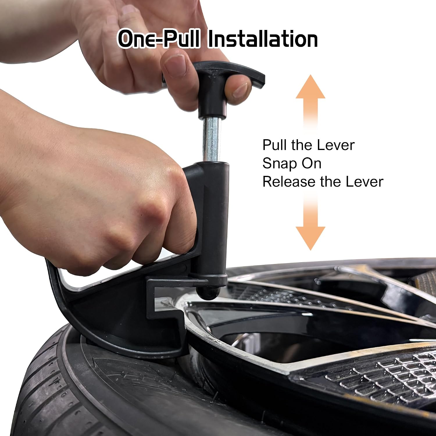 Tire Bead Clamp, Rim Depressor, Tire Changing Tool, Tire Assistance Tool, Hardened Plastic, for Tire Changer