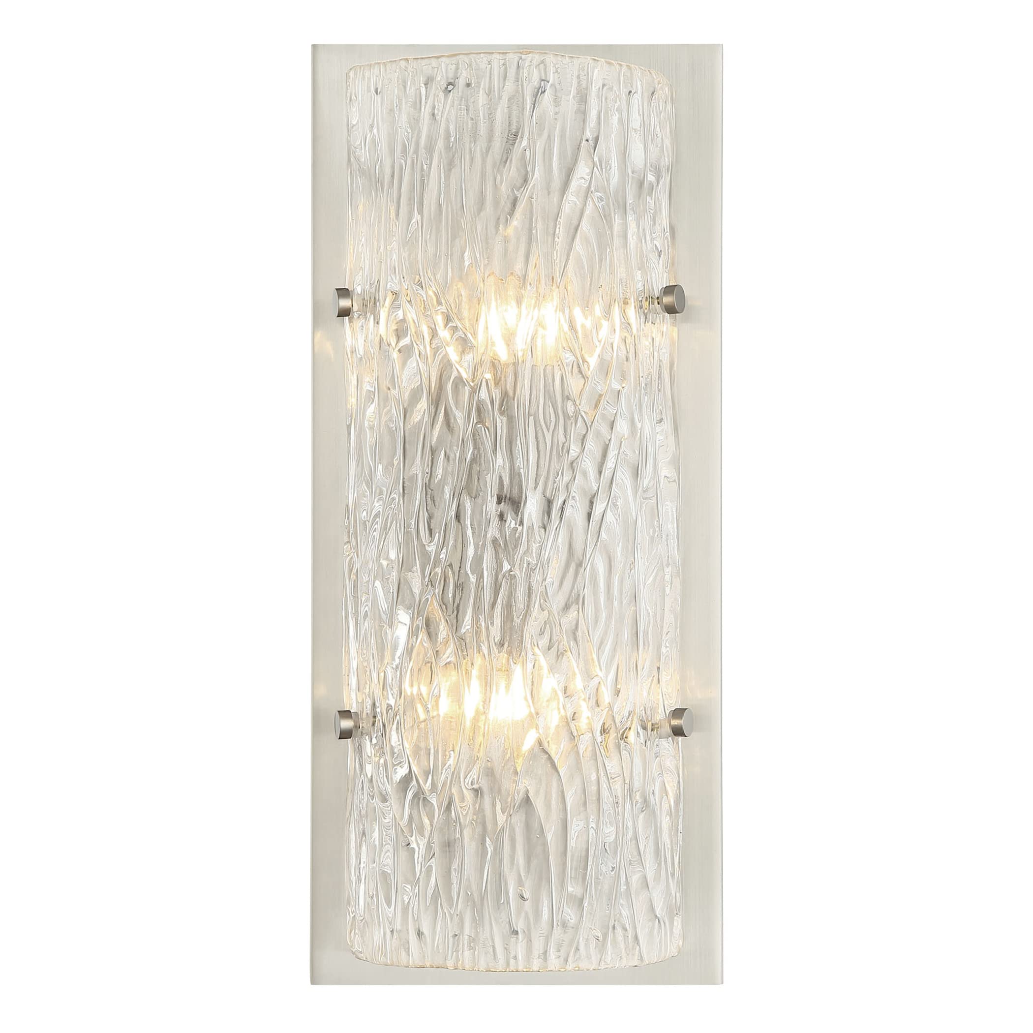 Varaluz Morgan 2-Lt Sconce - Brushed Nickel