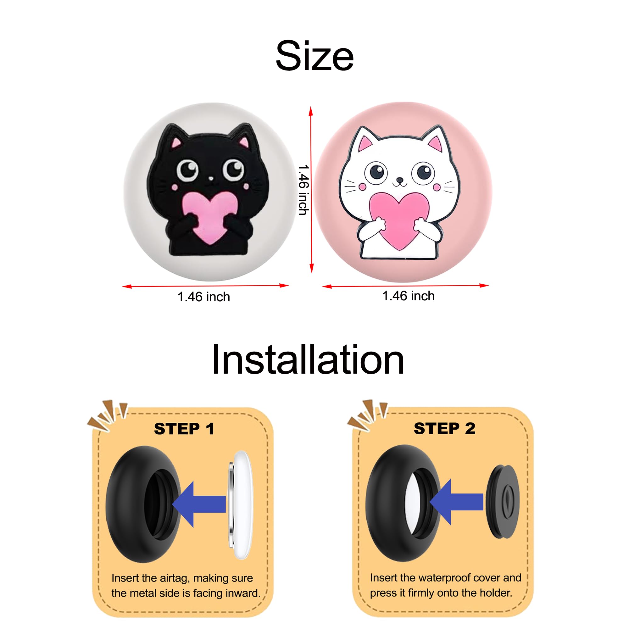 Amazon.com: Waterproof Shoe Holder Compatible for Airtag, Cute