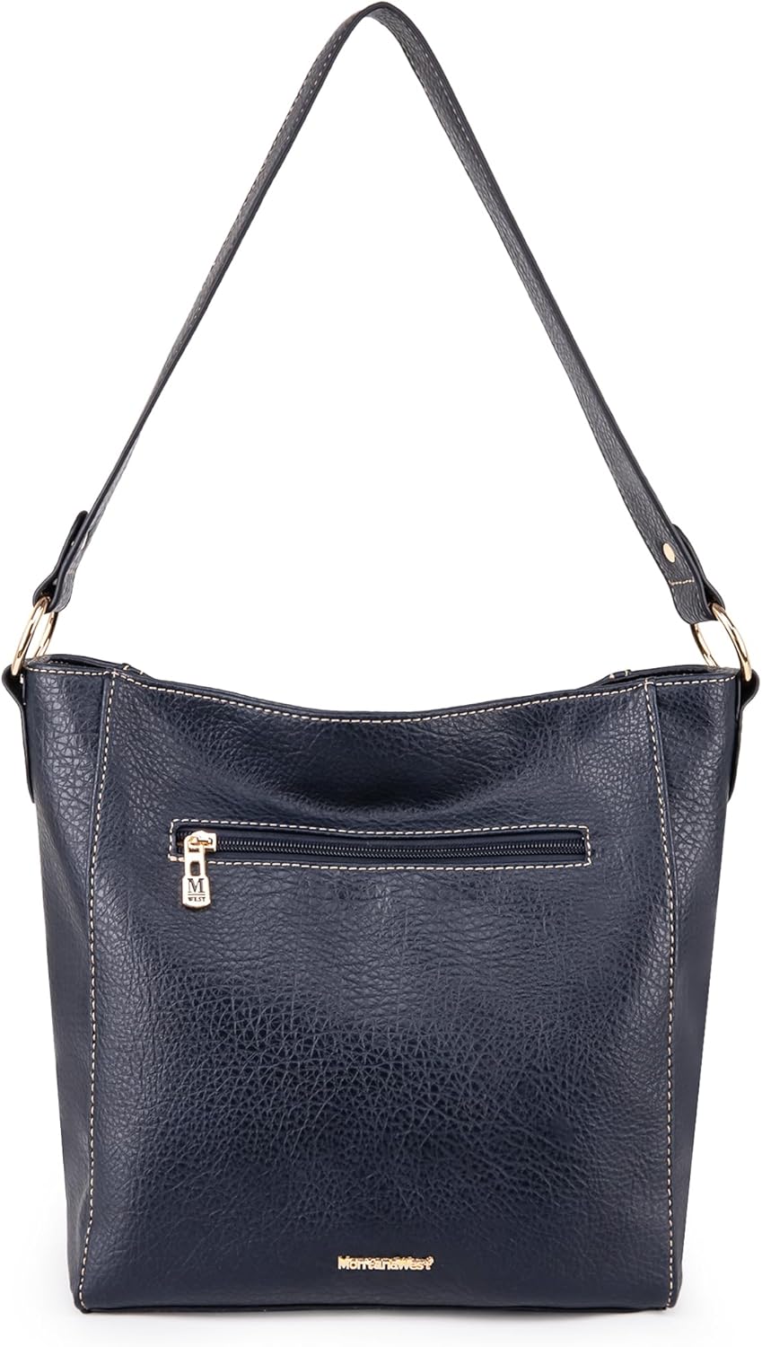 Montana West Purse for Women Trendy Soft Shoulder Purses and Handbags Hobo Bags - Image 5