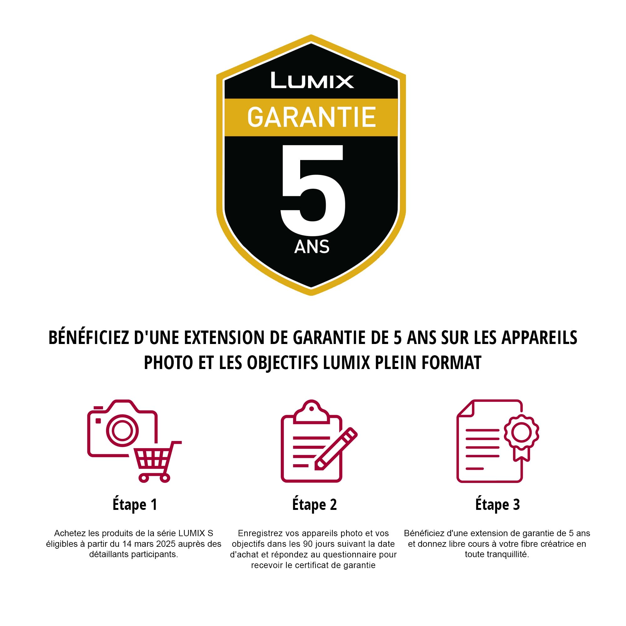 Panasonic Lumix S Pro 24-70mm F2.8 | Objectif Zoom Lumineux Plein Format S-E2470E (Ouverture F2.8 Constant, Zoom 70mm, Bague de débrayage, Tropicalisé, Compact et léger) Noir – Compatible Monture L