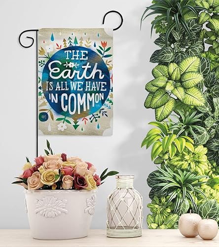 Miniatura 9 de Breeze Decor S115141-BO - Juego de banderas verticales decorativas con expresión inspiradora común, casa de 28 x 40 pulgadas y jardín de 13 x 18.5