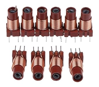 10pcs 12T 0.6uh-1.7uh Adjustable High-Frequency Ferrite
