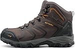 NORTIV 8 Men's Ankle High Waterproof Hiking Boots Outdoor Lightweight Shoes Backpacking Trekking Trails ARMADILLO