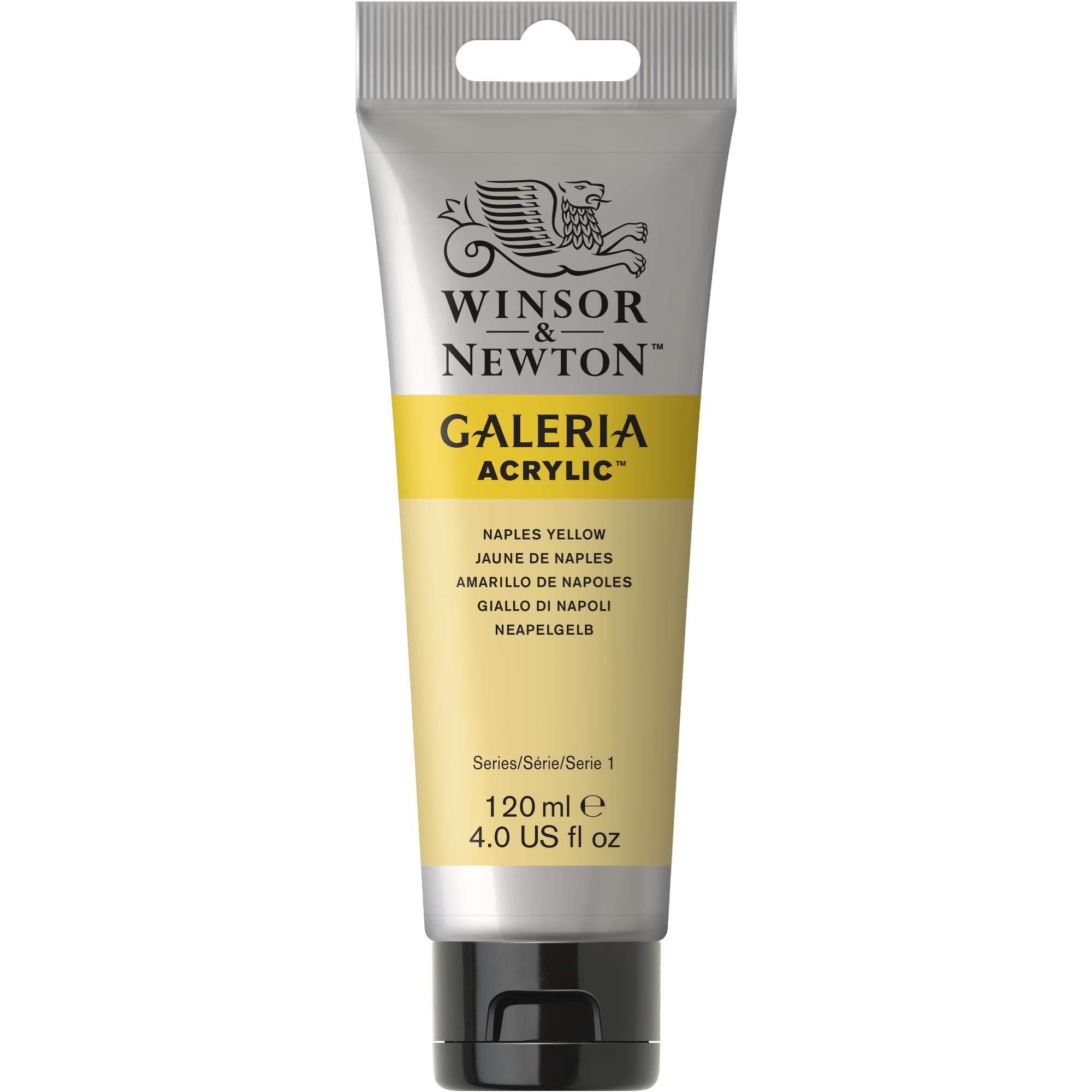 Winsor & Newton 120ml Galeria Acrylic Paint - Naples Yellow