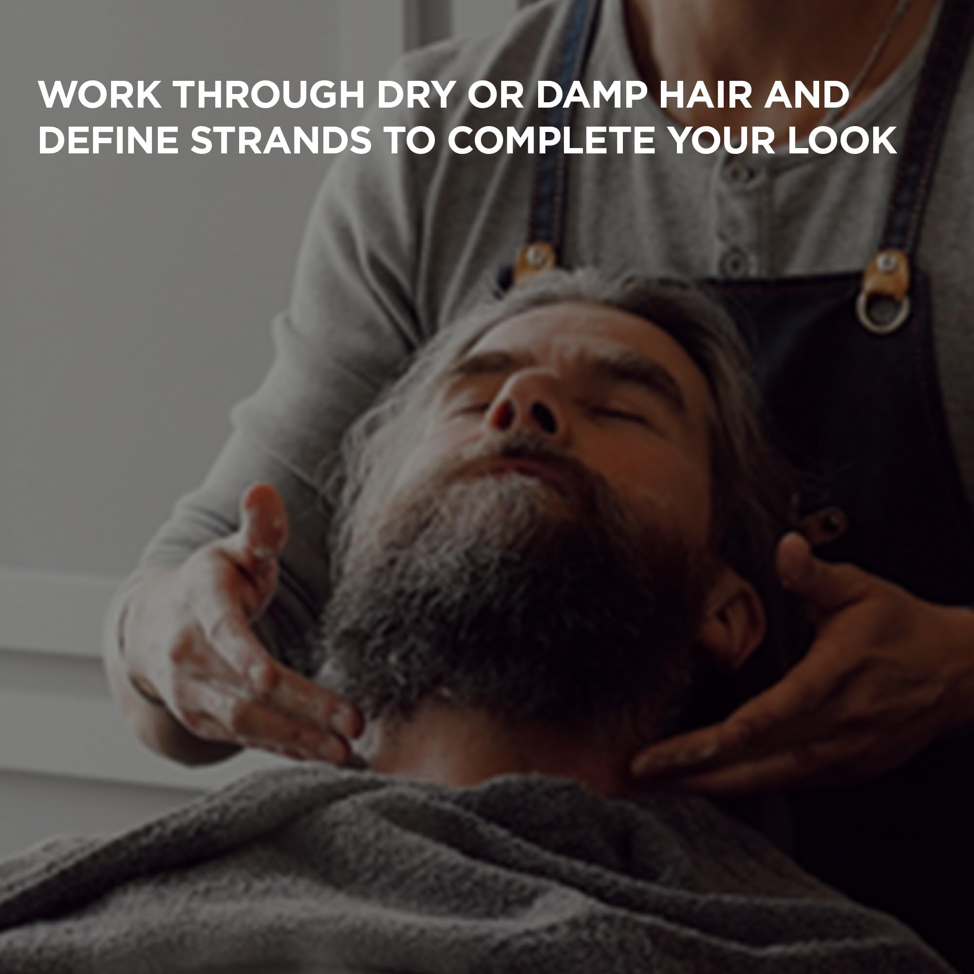 Ruffians Matt Hair Clay (1.7 Oz Fl / 50 ML) Strong Hold, Matt Finish, for All Hair Types Thicker Looking Hair, Haircare, Men’s Hair Gel - Image 4