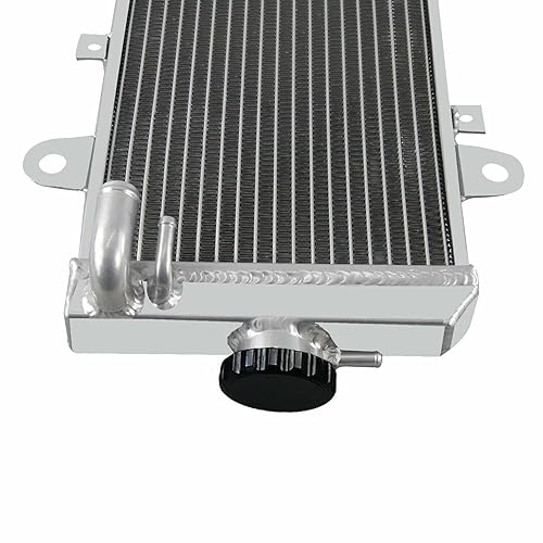 Miniatura 7 de Radiador de aluminio de 2 filas compatible con Yamaha Raptor 700 Raptor 700R 2013 14 15 16 17 2018, núcleo de aluminio