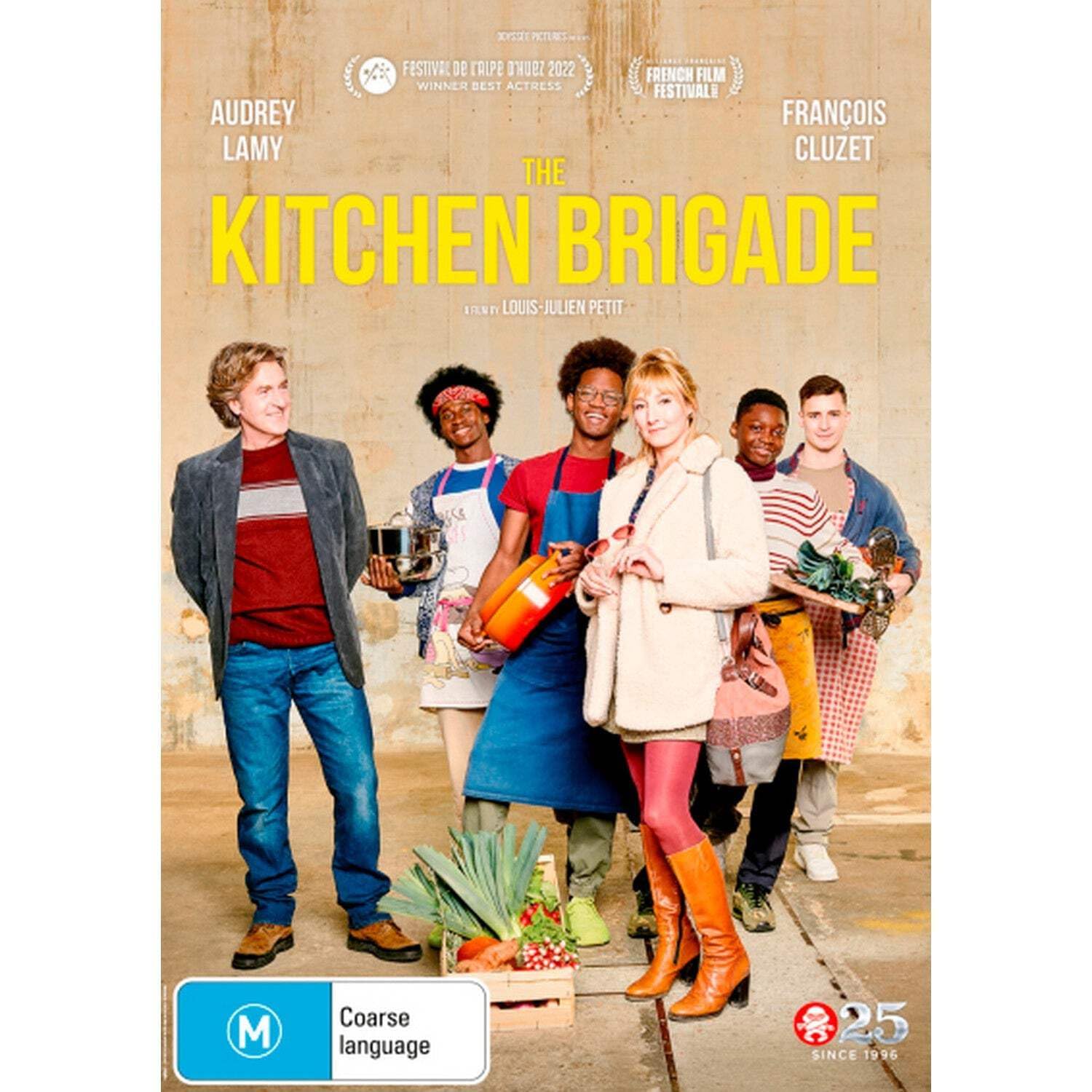 Cine francés THE KITCHEN BRIGADE (DVD) comedia dramática con subtítulos