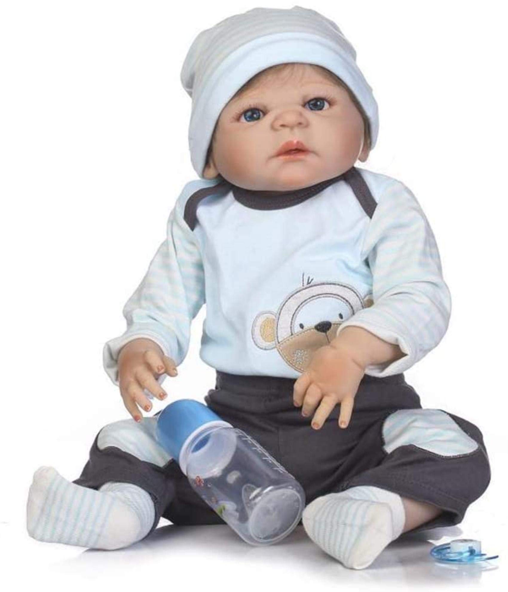 Amazon.co.jp: 新生児リアルなリボーンドール 57cm リアルな男の子の