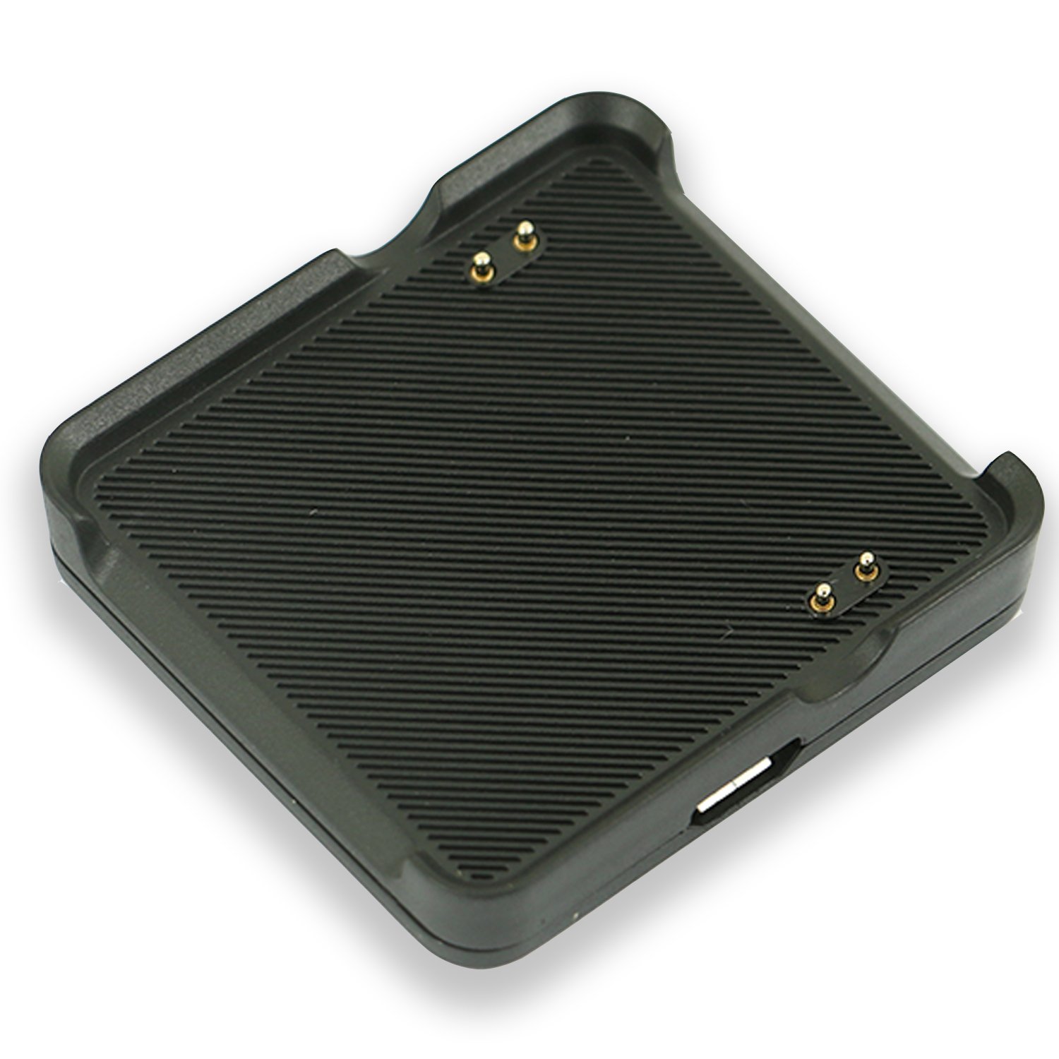 VIMVIP Charging Charger Dock Cradle with USB Cable for Garmin Vivoactive GPS Smart Watch (Black)