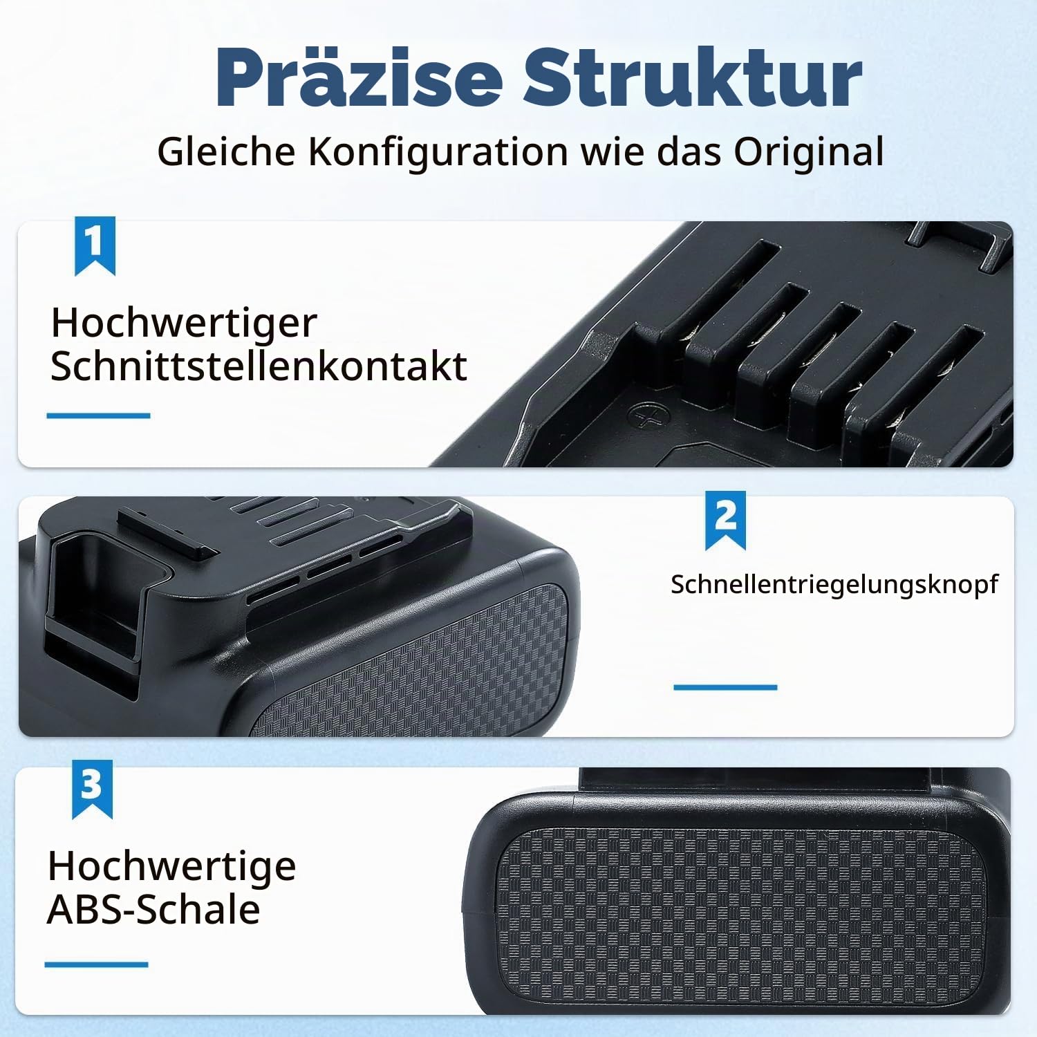 3500mAh Ersatzakku für Philips 9000/8000/7000 Serie Akku,Kompatibel mit Philips Staubsauger XV1797/01 (25,2V) – Passend für XC8055, XC7053, XW9384 etc., Hohe Kapazität