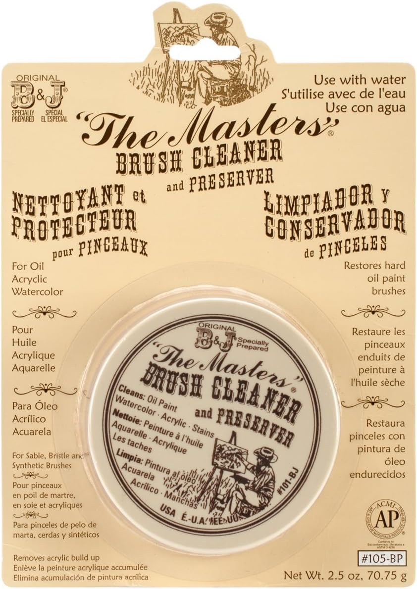 General Pencil Various The Master’s Brush Cleaner and Preserver-2.5 oz General Pencil Various The Master’s Brush Cleaner and Preserver-2.5 oz
