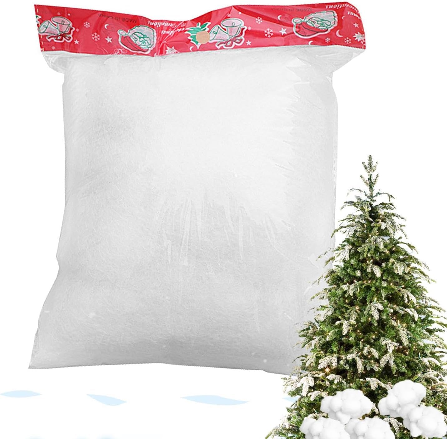 Amazon | 【tr nd】クリスマス 飾り 雪綿 クリスマスツリー 飾り