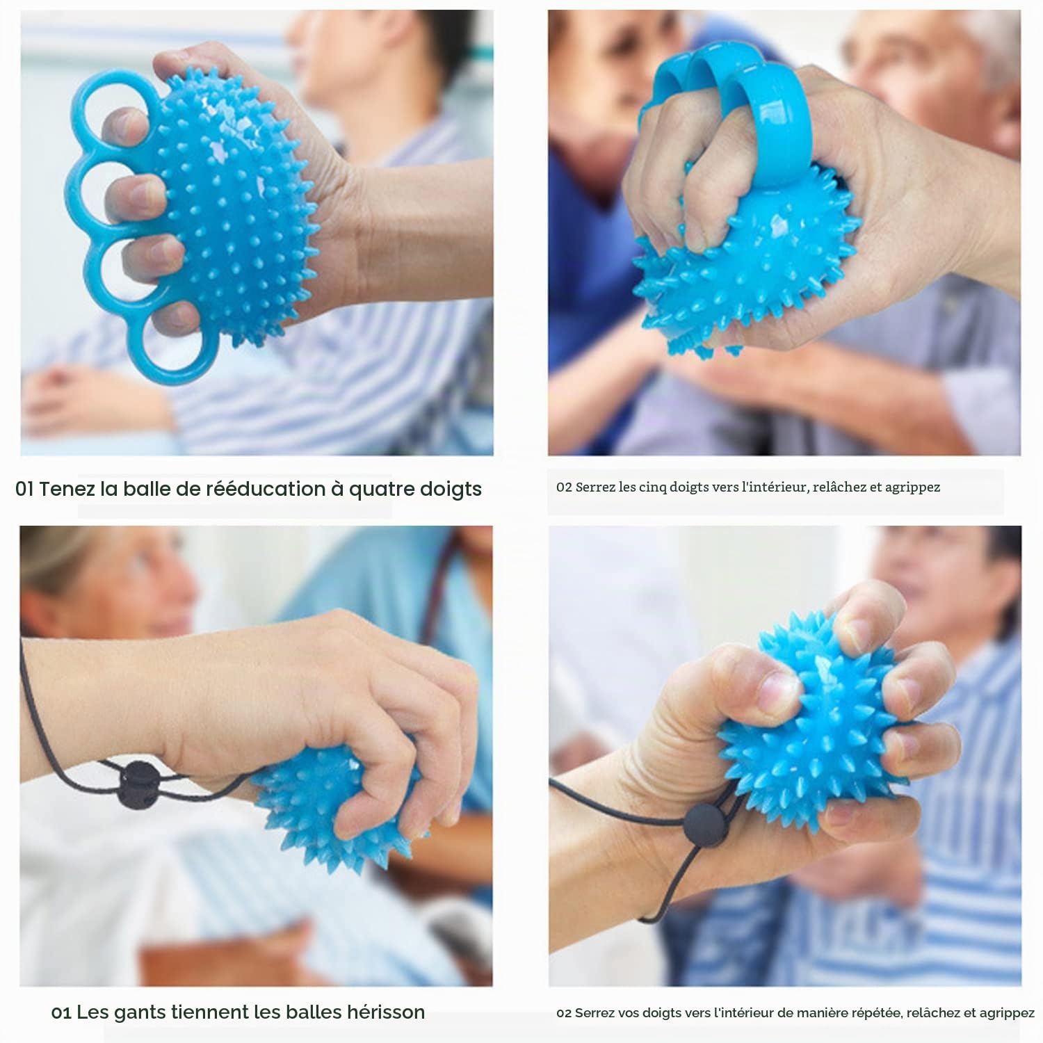 Boule Anti Stress Enfant Kit De 3 Balles Anti-stress à Presser - Pour Rééducation Main Et Yoga Boule Anti Stress Enfant Kit De 3 Balles Anti-stress à Presser - Pour Rééducation Main Et Yoga