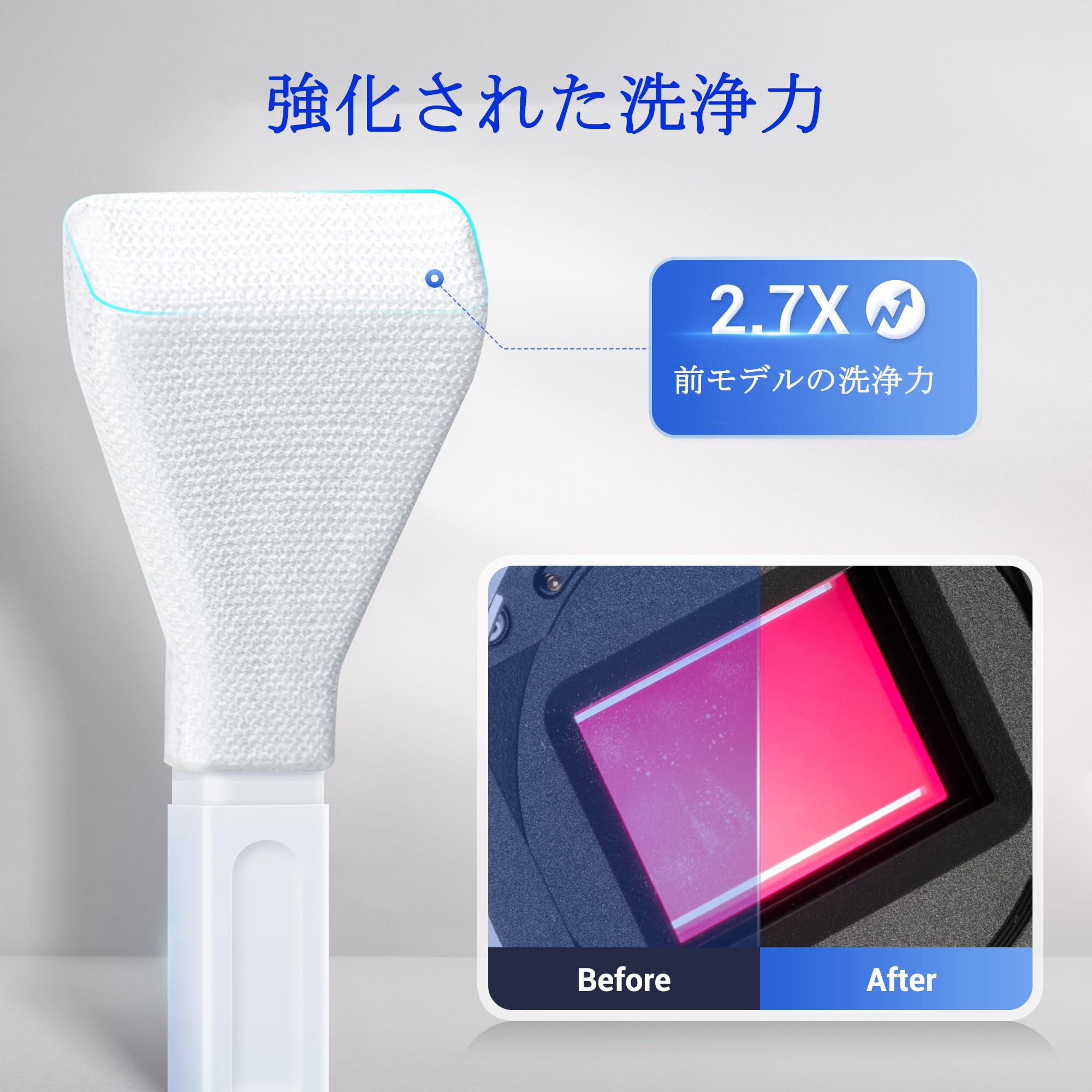 Amazon | JJC 12in1 照明ライト付きセンサークリーニングキット