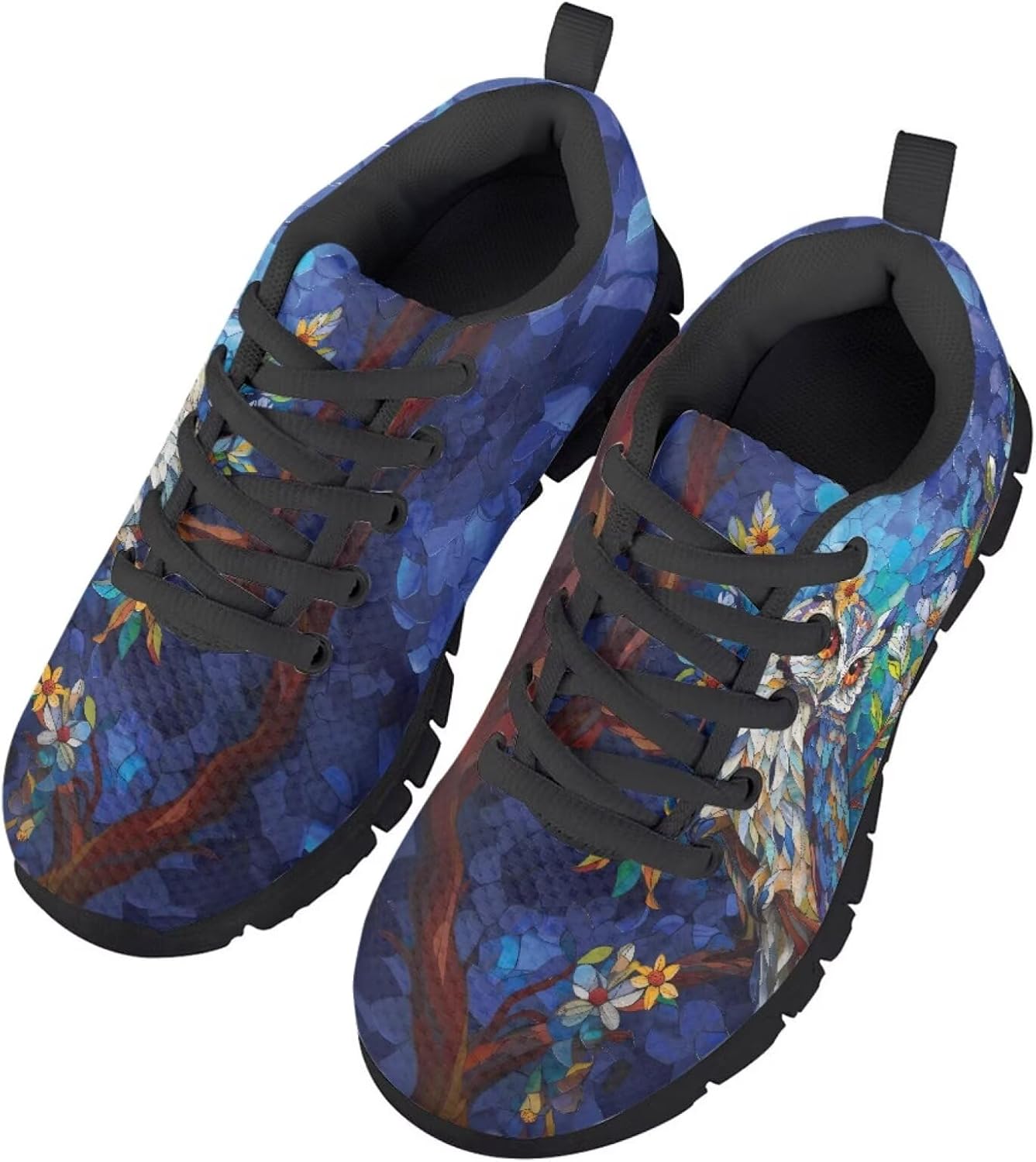 Kids Sneakers Cartoon Shoes for Boys Girls Breathable Slip on Athletic Sport Sneakers Lightweight Tennis Running Daily Use Shoes