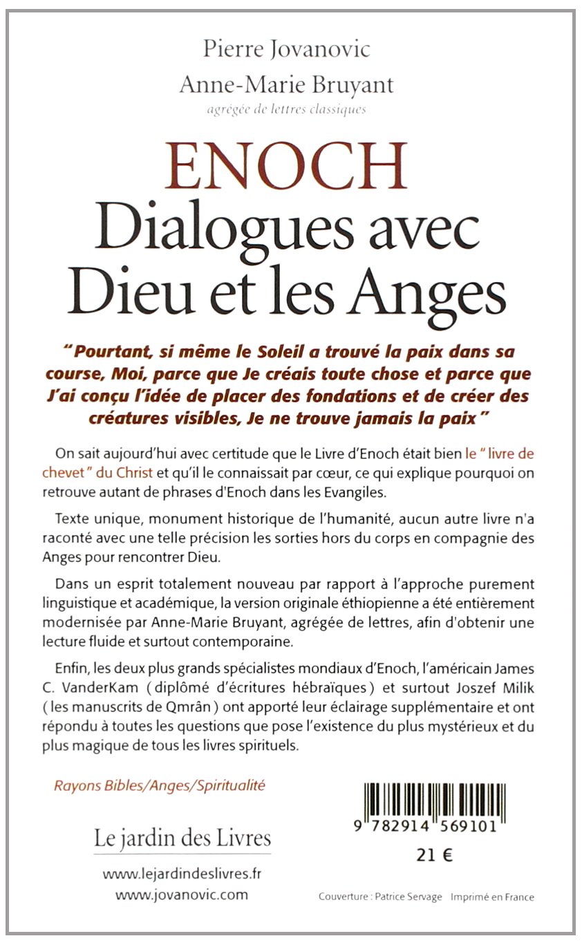 Enoch : Dialogues avec dieu et les anges, le seul livre que le Christ citait régulièrement parce qu'il le connaissait par cœur