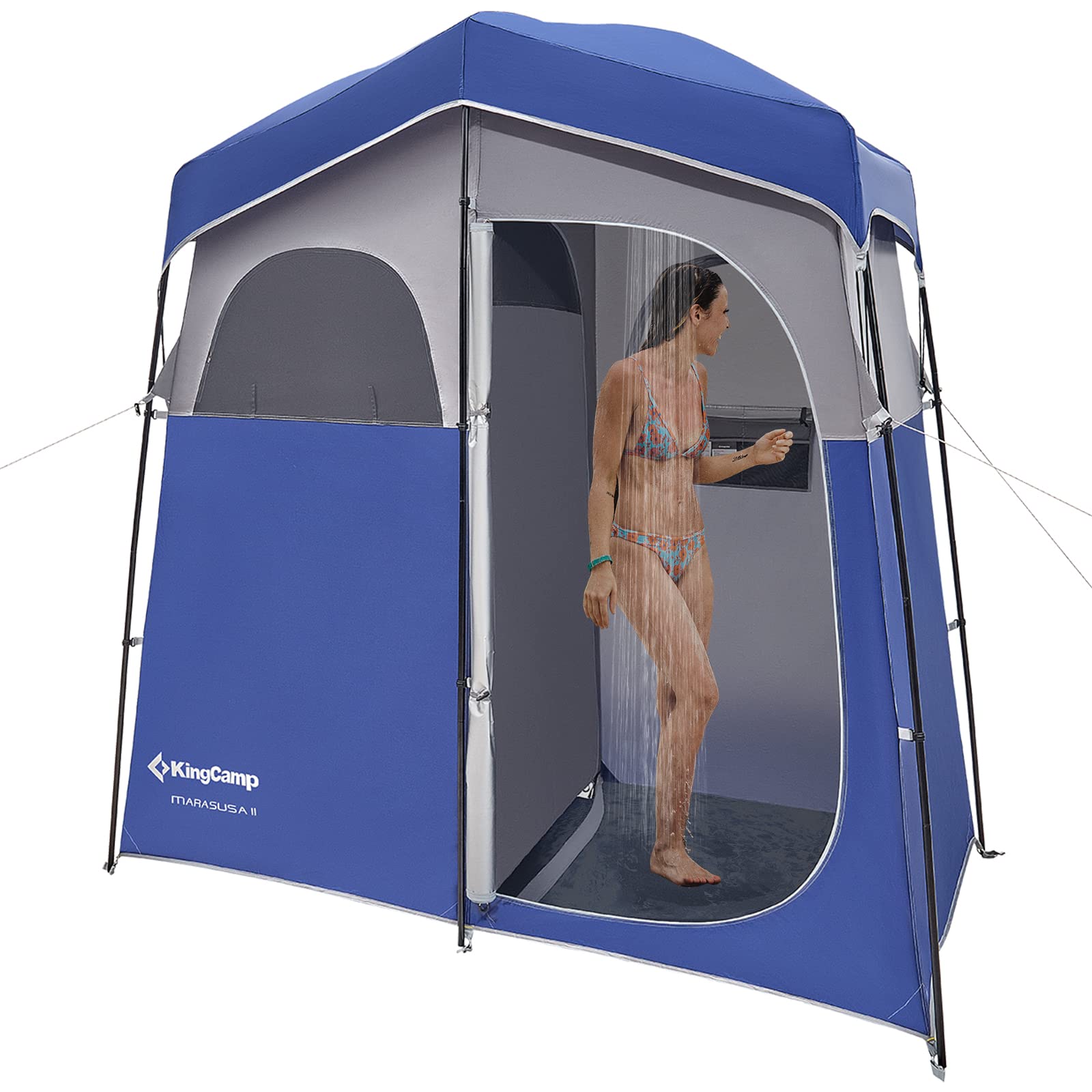 KingCamp Shower Tent Oversize Outdoor Shower Tents for Camping Dressing