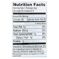 Vista 2 de Gimme Algas marinas tostadas de alta calidad con sal marina orgánica, violonchelo, 0.17 onzas, 48 por caja.