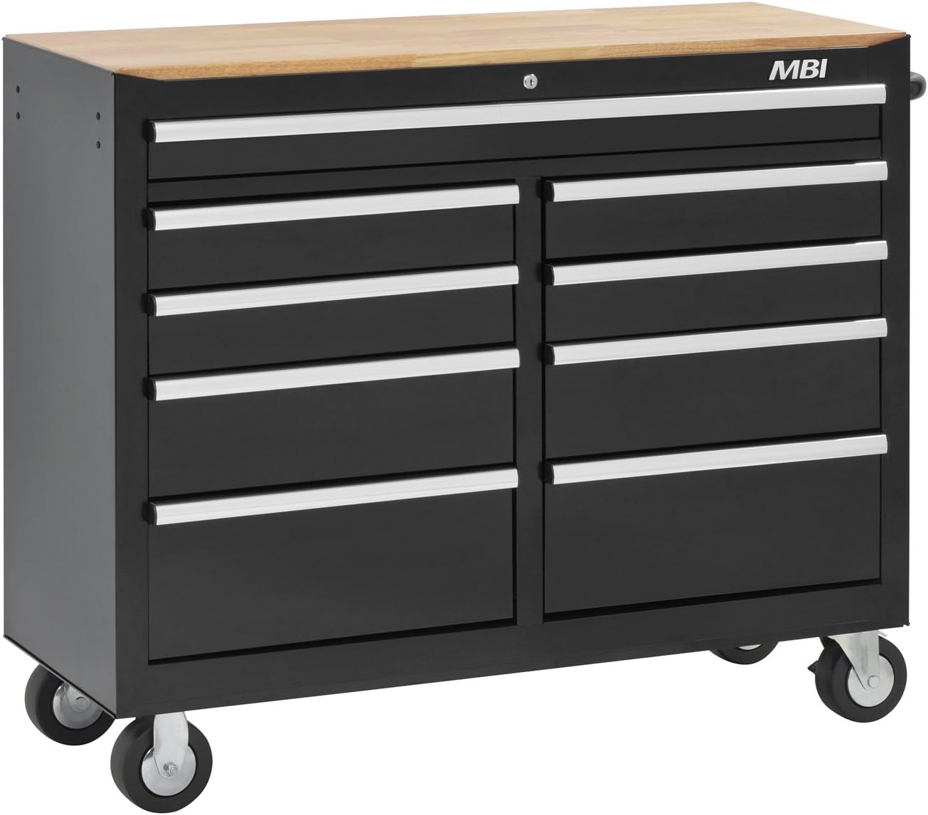 MWC46-9BK 9-Drawer Mobile Workcenter