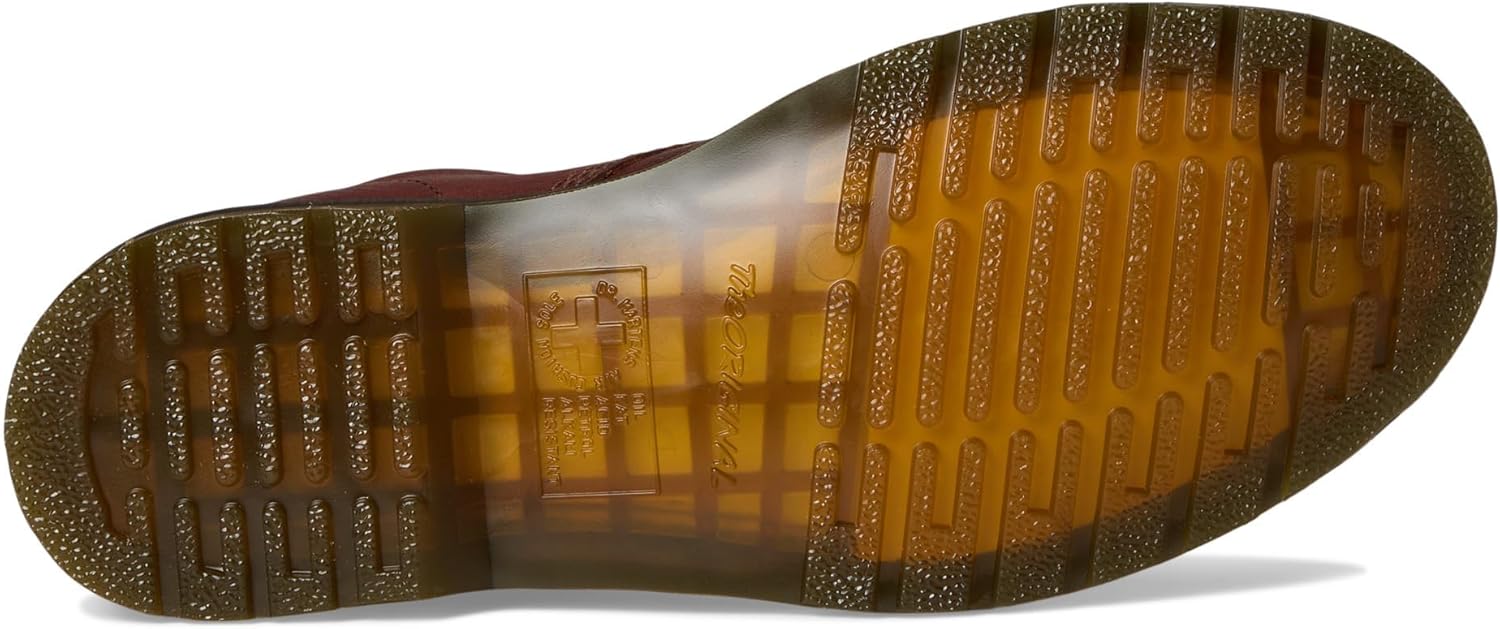 Dr. Martens, Mens, 101 Unbound Leather Ankle Boots, Cashew, Mens 13, Medium