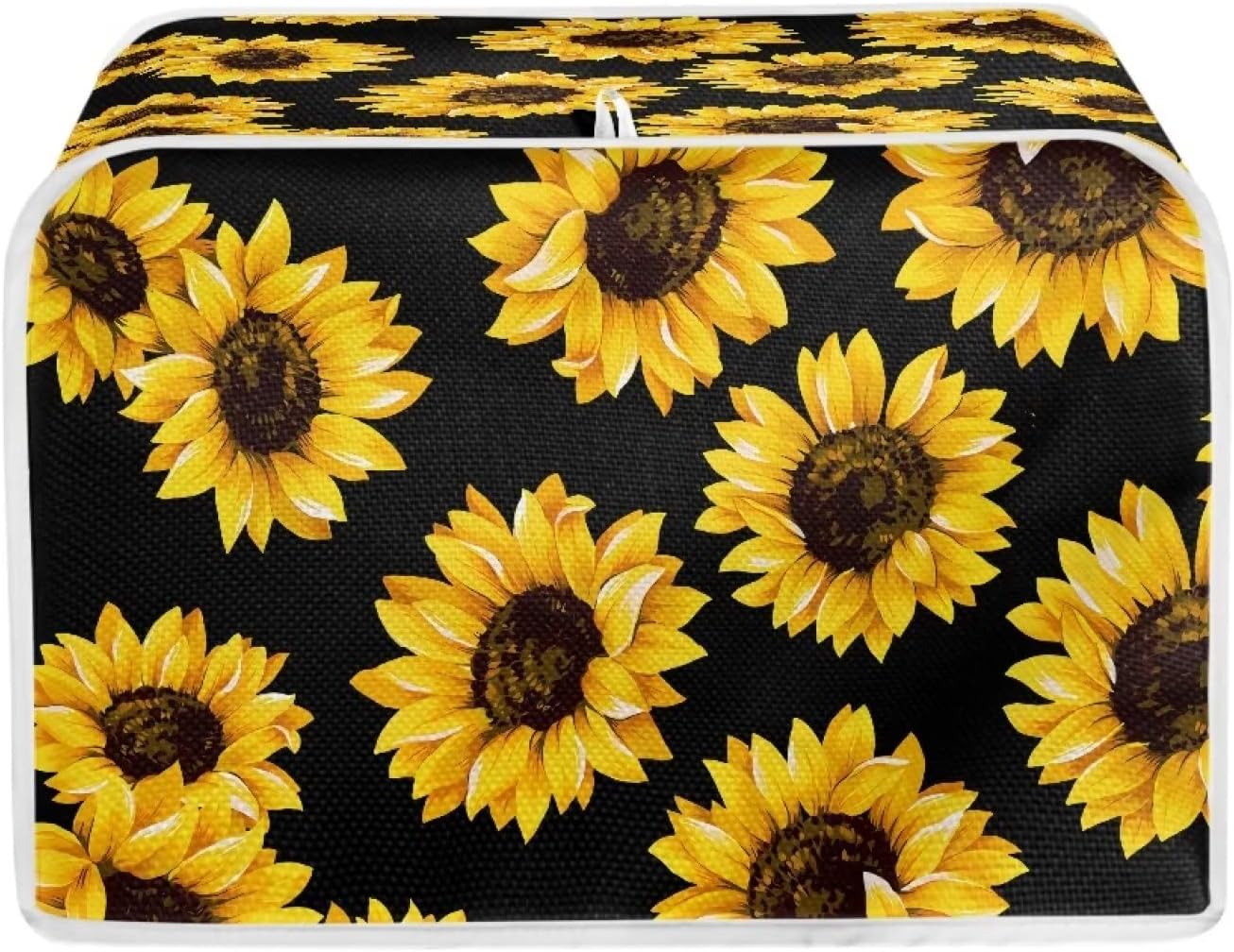 DISNIMO Sunflower Toaster Cover 4 Slice, Bread Maker Cover