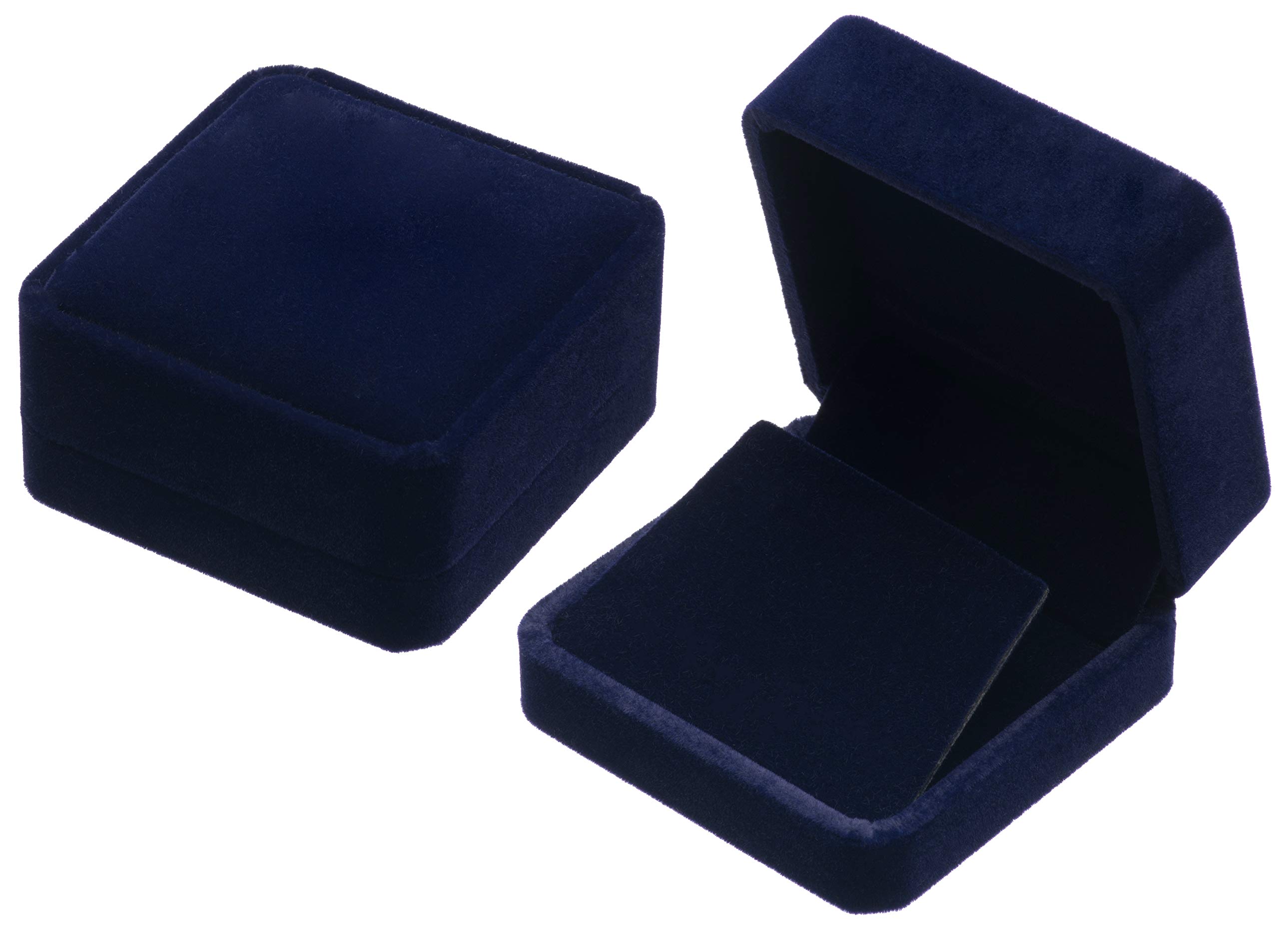 Amazon.com: Giftop Velvet Earring Gift Boxes Jewelry Box (Blue