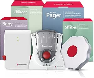 Amazon.com: Bellman & Symfon Wireless Baby Cry Alert Monitor with Pager ...