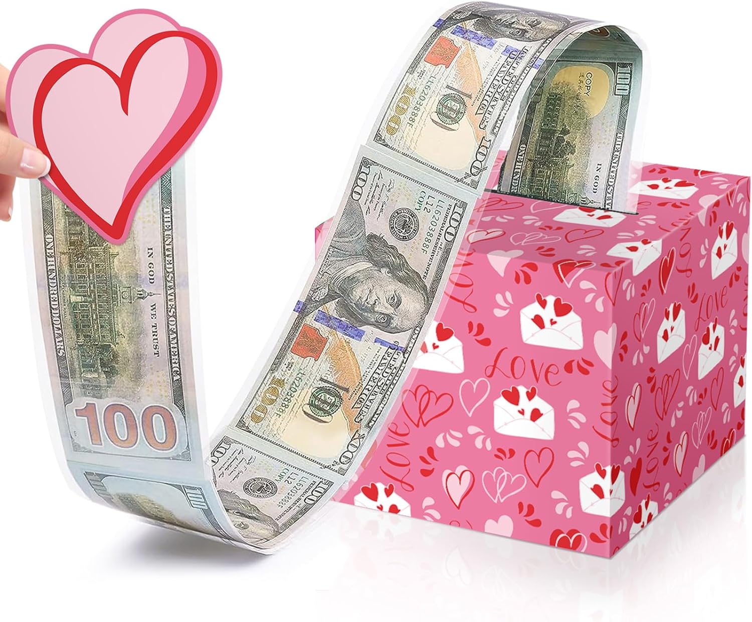 Amazon Chiazllta Valentine s Day Money Box For Cash Pull Pink amazon-chiazllta-valentine-s-day-money-box-for-cash-pull-pink