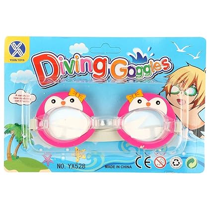 Passion Petals Goggles for Children Anti Fog Swimming Goggles Kids Diving Surfing Goggles boy/Girl Optical Reduce Glare Eye wear - pinkpenguin