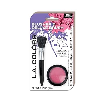 L.A. COLORS Blush Value Pack, Blushing Pink Carded CBC142A