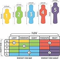 Vista 3 de Yaxa Basics Thick Maxi Pads with Flexi-Wings for Periods, Extra Long Length, Super Absorbency, Unscented, Size 3, 104 Count (4 Packs of 26)