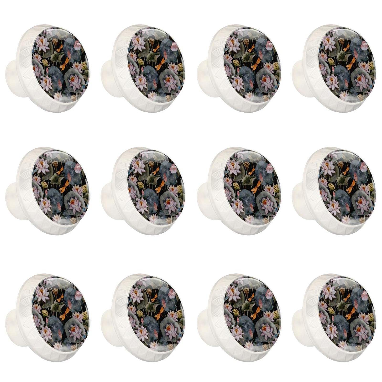 Poignées boutons d'armoires de cuisine ronds pour commode et tiroirs de placard