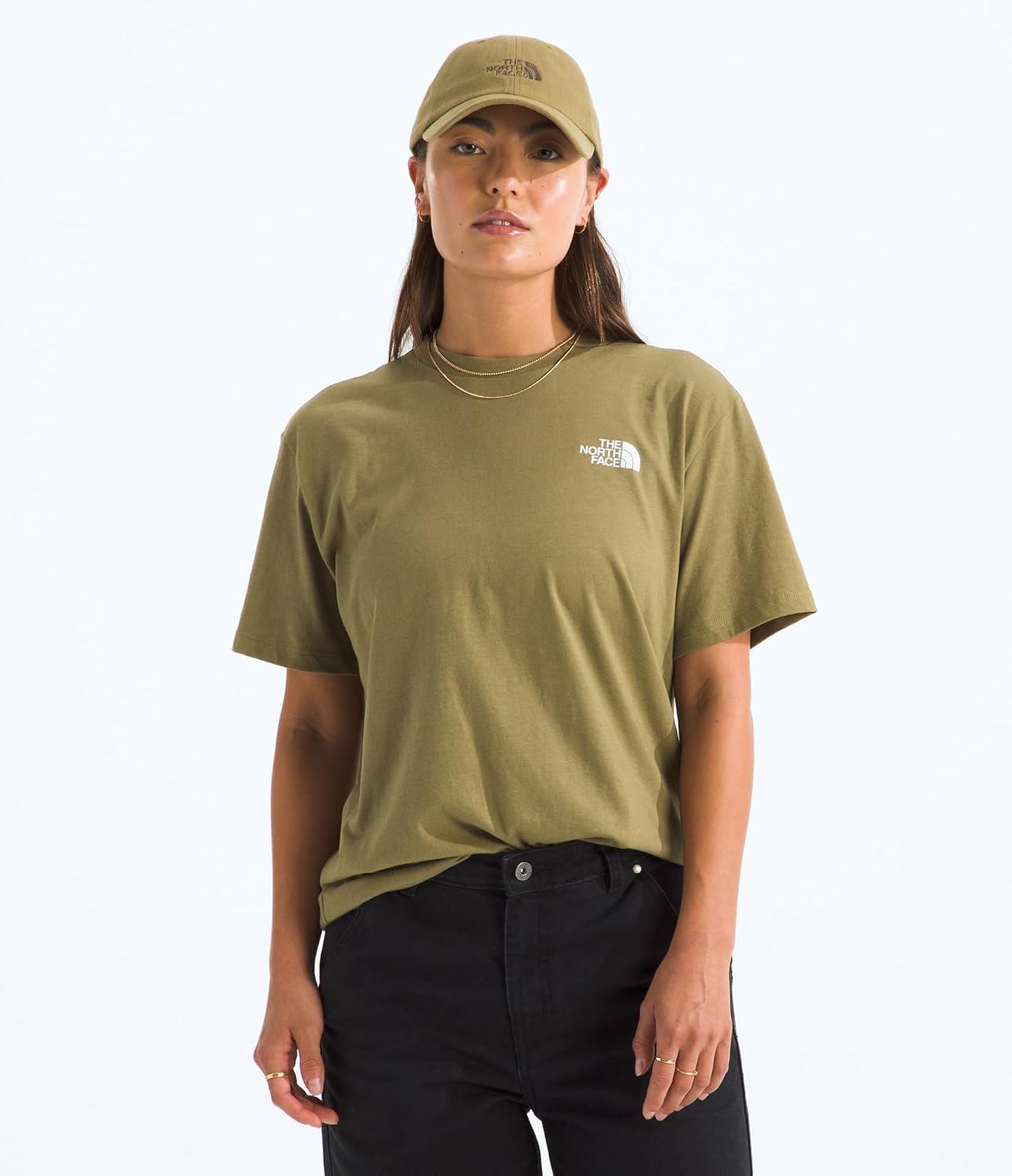 THE NORTH FACE Women's Evolution Box NSE Short-sleeve Tee | Regular Fit Cotton T-shirt With Logo Graphics