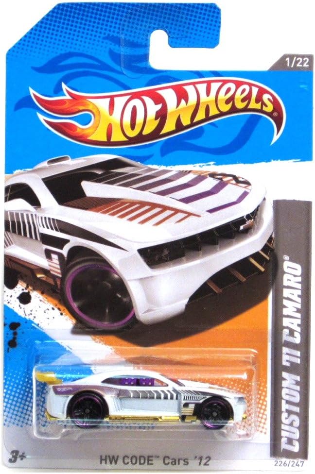 Hot Wheels 2012 HW Code Cars Custom '11 Camaro 1 of 22 White