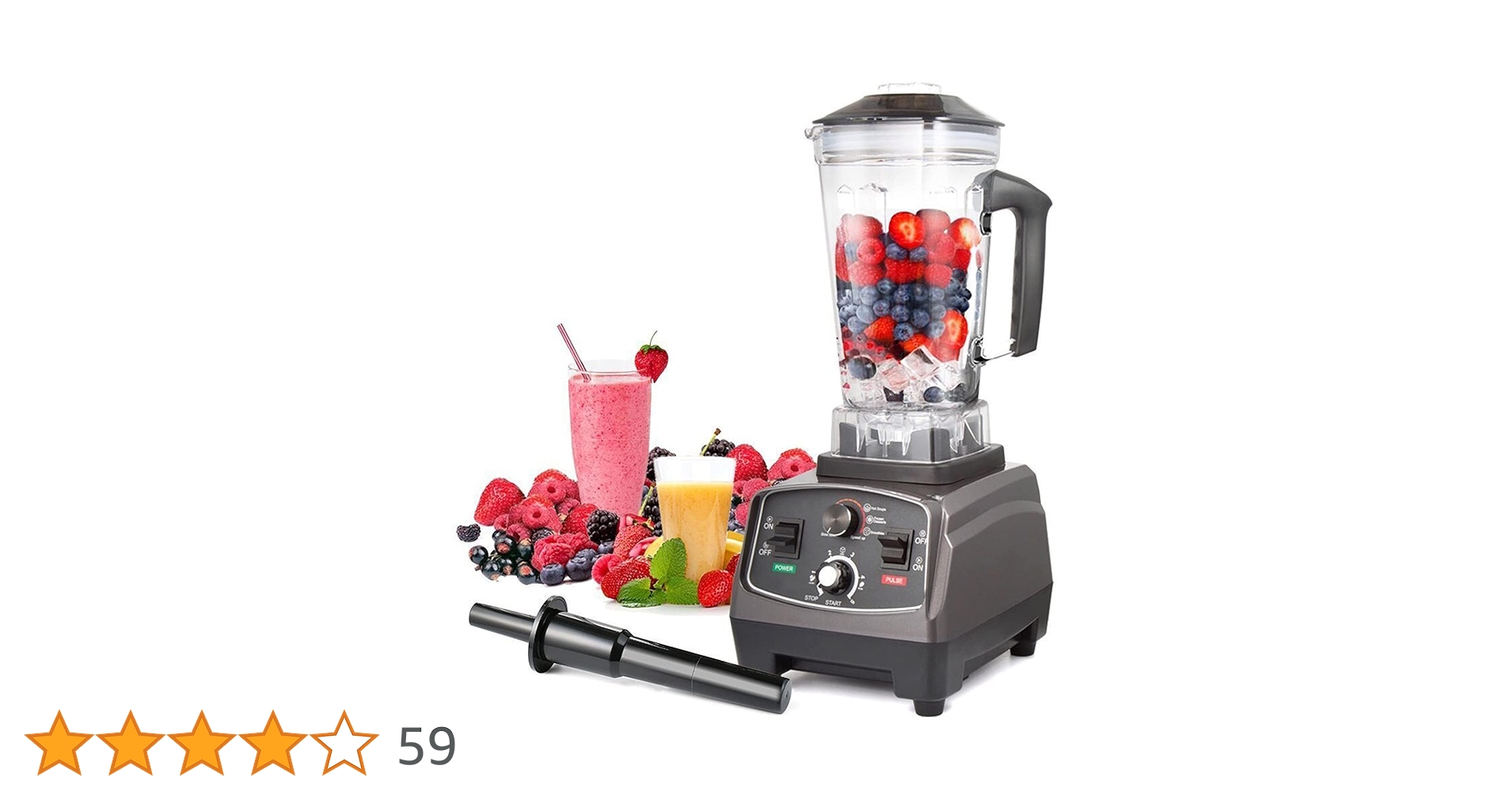 ミキサー スムージー ブレンダー ジューサー ジュース 2L 多機能 料理 新品 ヤマダモール | 2L ブレンダー 多機能ミキサー ジューサー 2200W