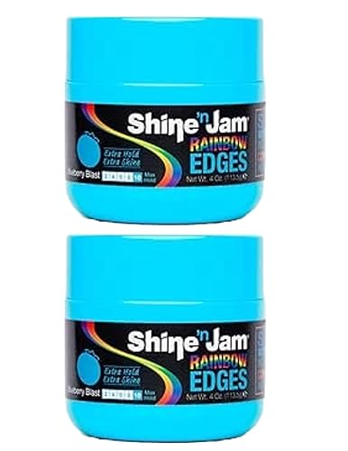 Shine 'n Jam Rainbow edges - Blueberry Blast - 4 onzas (paquete de 2)
