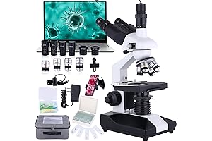 Compound Trinocular Research-Grade Microscope