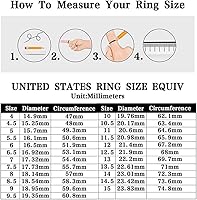 Vista 6 de Anillo giratorio 3 en 1 de acero inoxidable con circonita y circonita para mujeres y niñas
