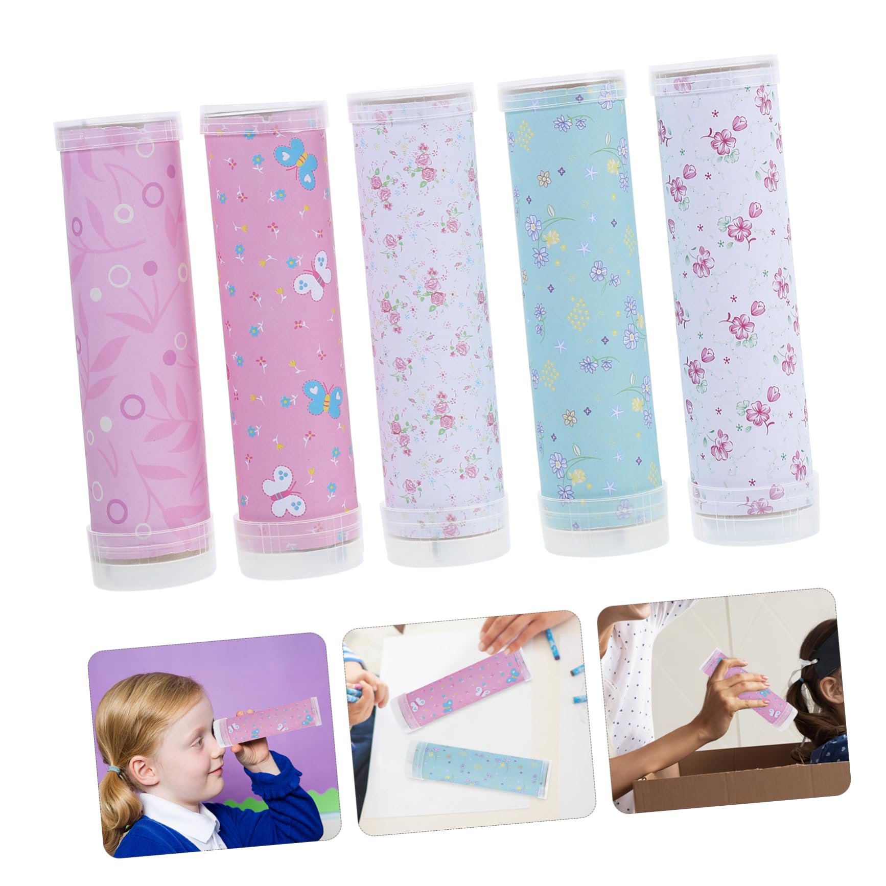 ibasenice 40 Sätze DIY Materialpaket für Handgemachtes Bastelset mit Bunten Papieren Einfache Montage Fördert Feinmotorik und Kreatives Lernen für Eltern Junge Mädchen Aktivitäten