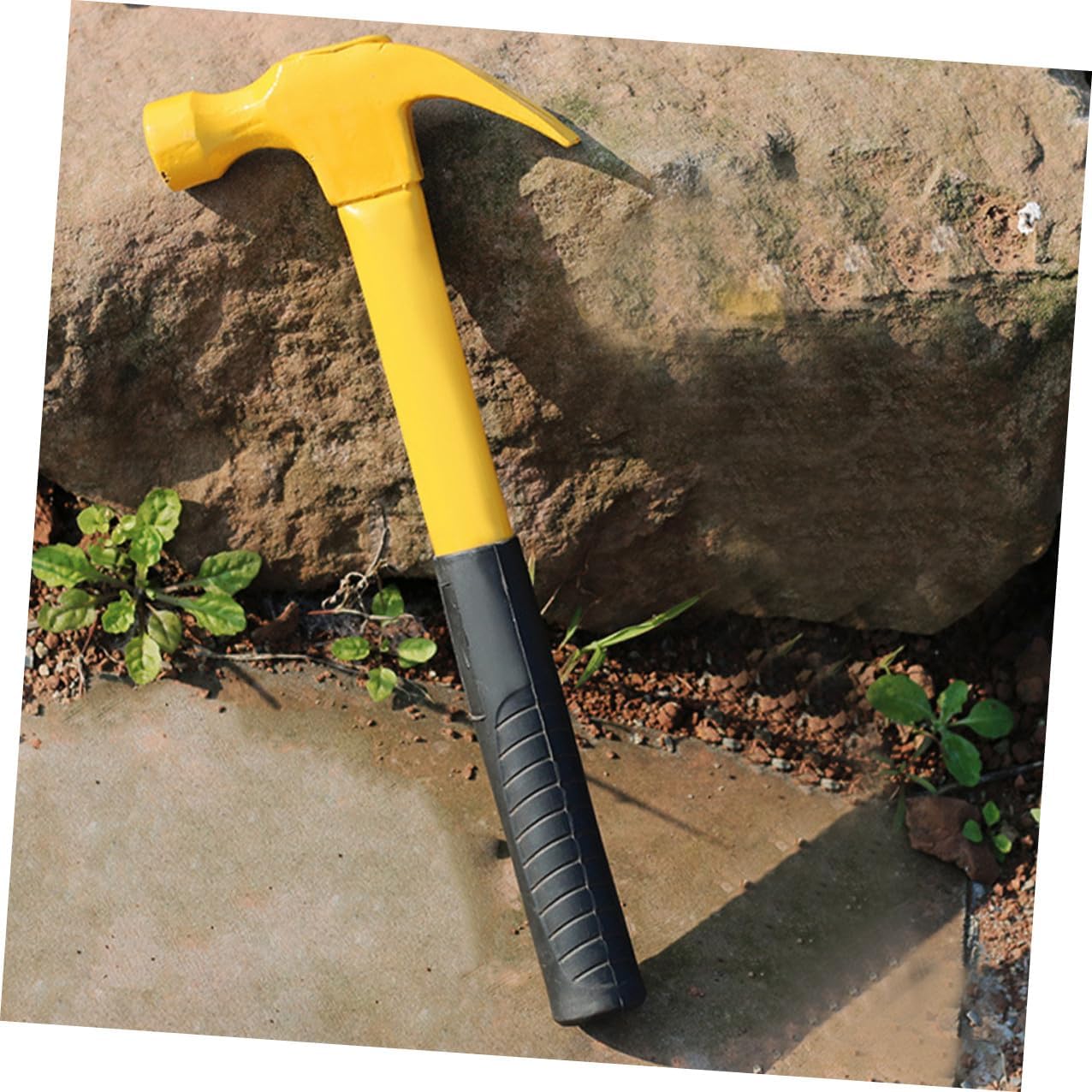 CHILDWEET Claw Hammer Non-slip Handle 0.8lb Steel Carpenter Nailing Hammer Woodworking Repair Tool for Framing and Home Construction