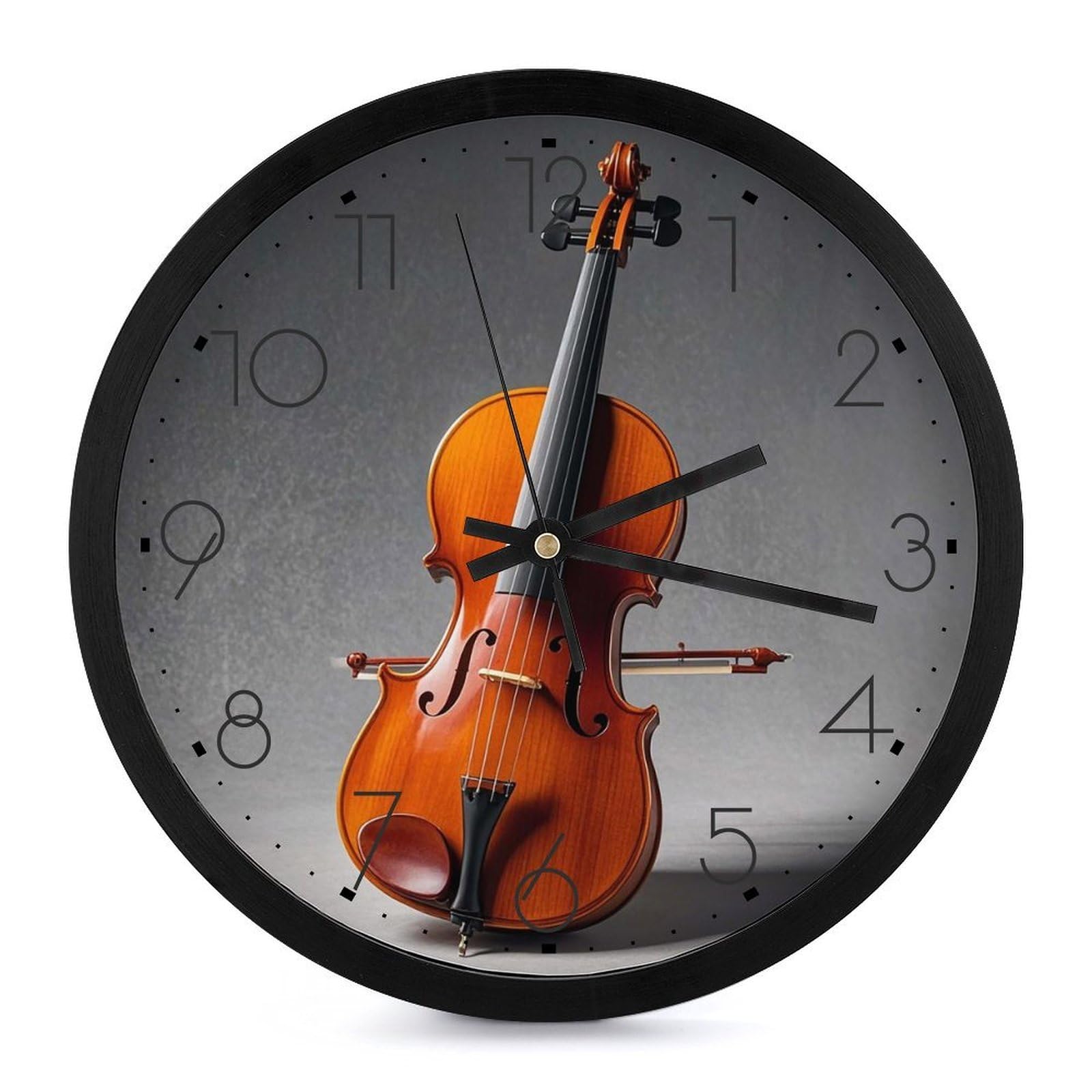 Horloge murale silencieuse sans tic-tac moderne pour chambre