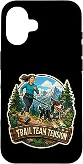 Trail Team Tension Canicross Mountain Run Case for iPhone 16