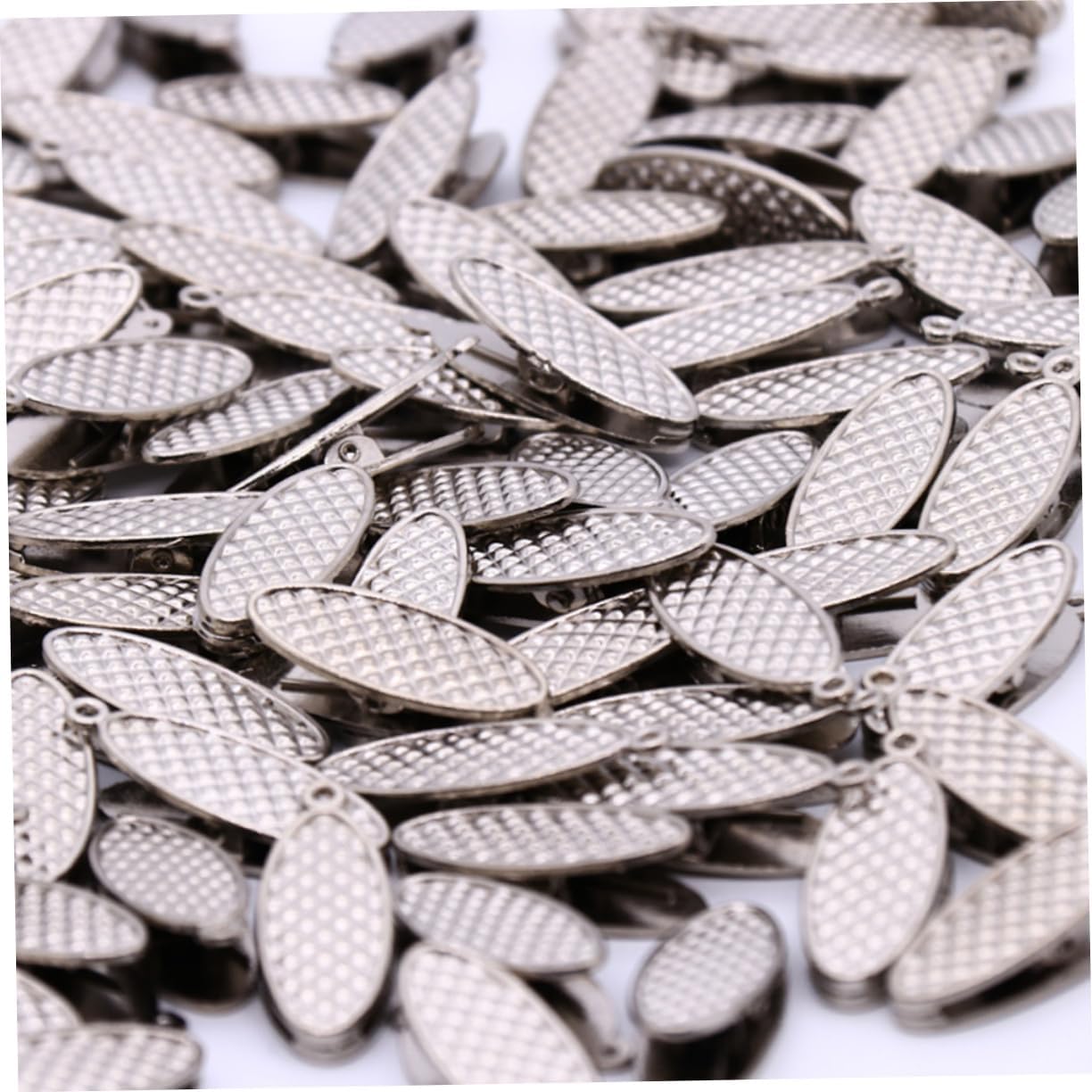 MAGICLULU 15pcs Zinc Alloy Napkin Clips with Chain Napkin Holder Clips for Dining Lightweight Portable for Tables and Events