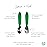 Bumkins Toddler Utensils, Kids Size Fork and Spoon Set, Silicone and Stainless-Steel Training Silverware, Fork / Spork for Self-Feeding, Children Hold Learning to Eat, 18 Months Up, Jade Green