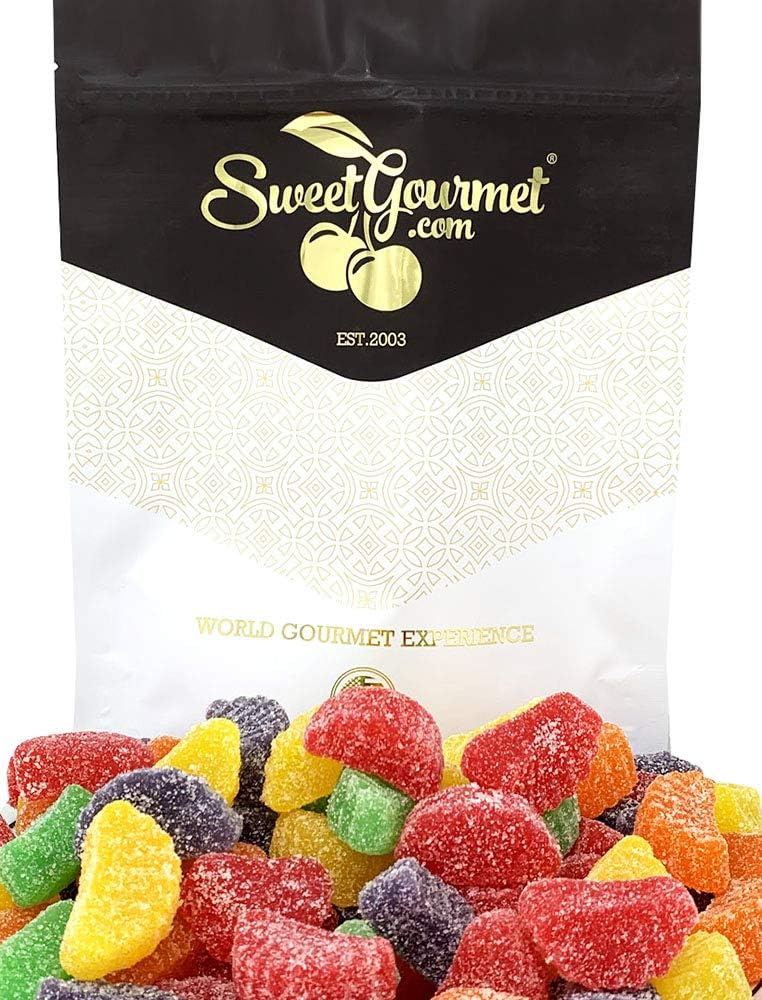 Assorted Fruit Slices | Bulk Jelly Candy | 1 Pound
